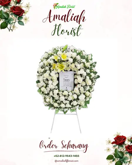 Krans Bunga Duka Pulo Kedep